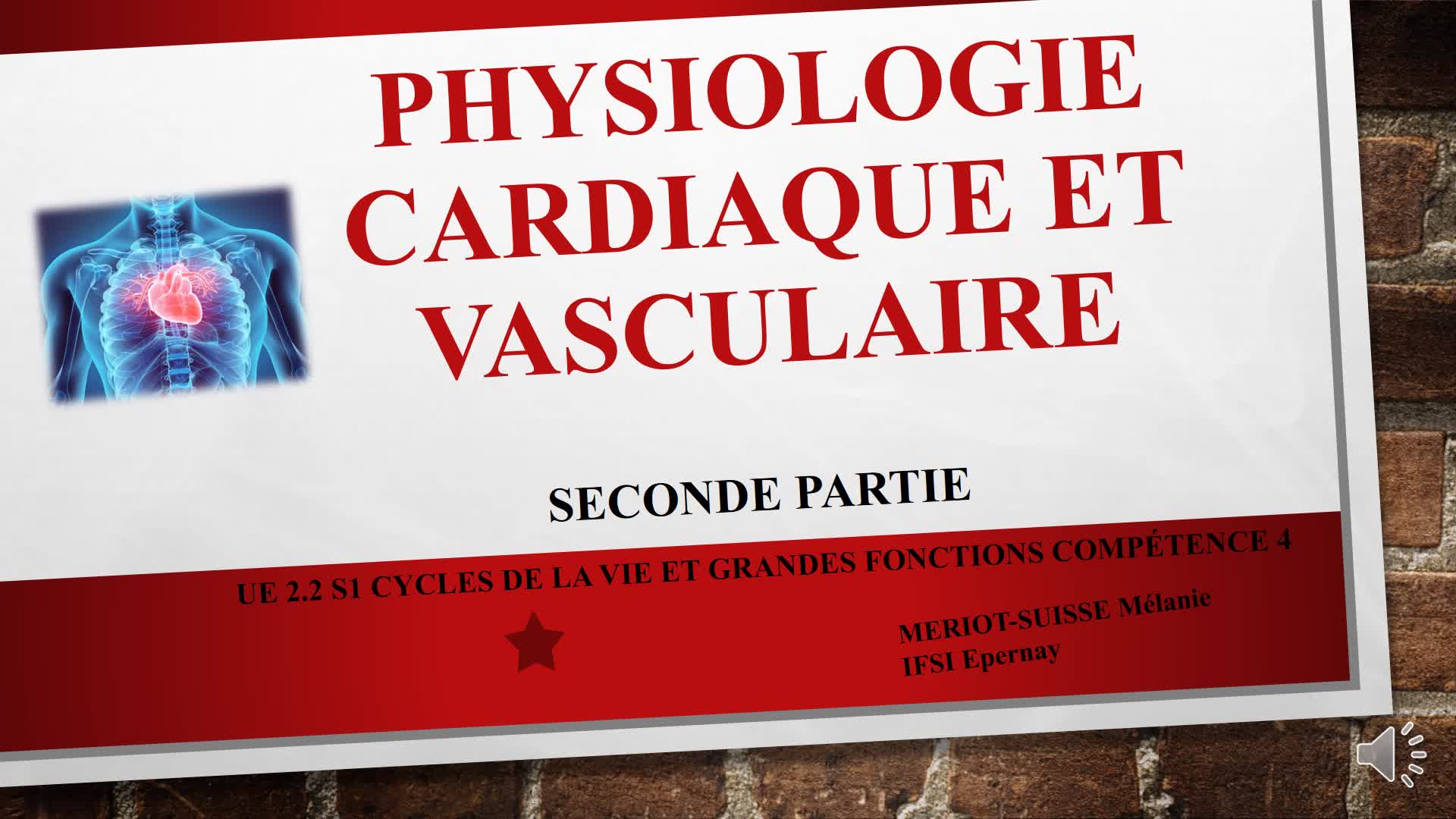 Physiologie Cardiaque Partie